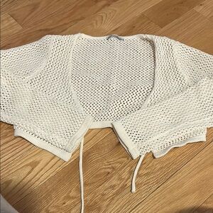 Elegant Cream Knit Sweater